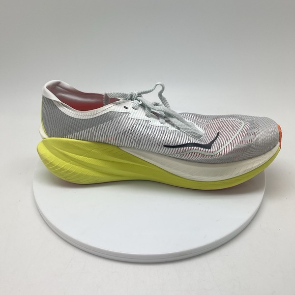 Hoka One One Sneakers Mens 9.5 D Mach X 2 1155119 FCT White Running Shoes - Picture 6 of 10